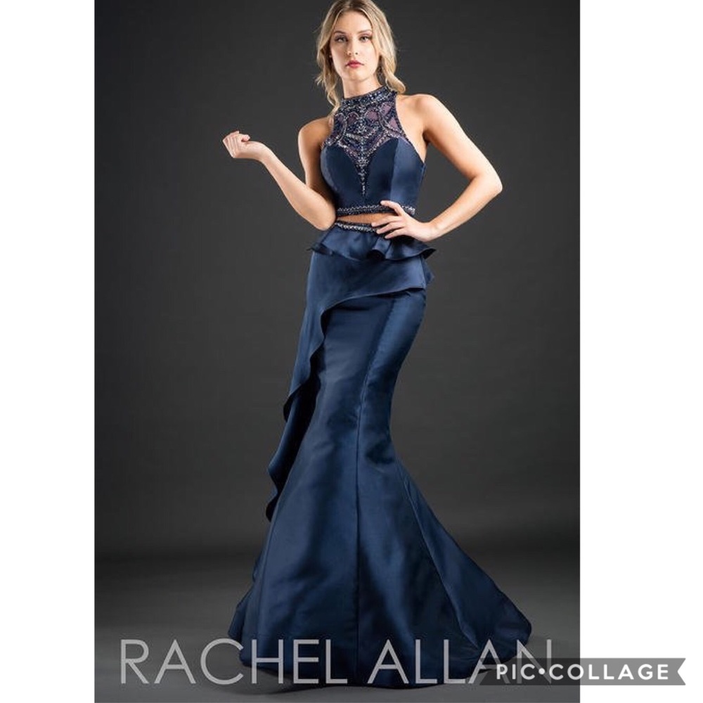 Rachel Allan 2 piece long formal dress